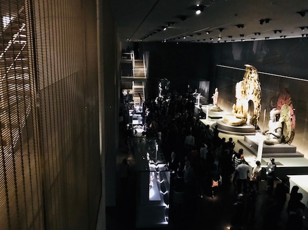 上海文联-人潮涌动的京都国宝展，从《瓢鲇图》等看日本与中国文化相承