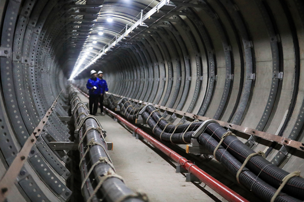 潘广路-逸仙路电力隧道本月底投入使用