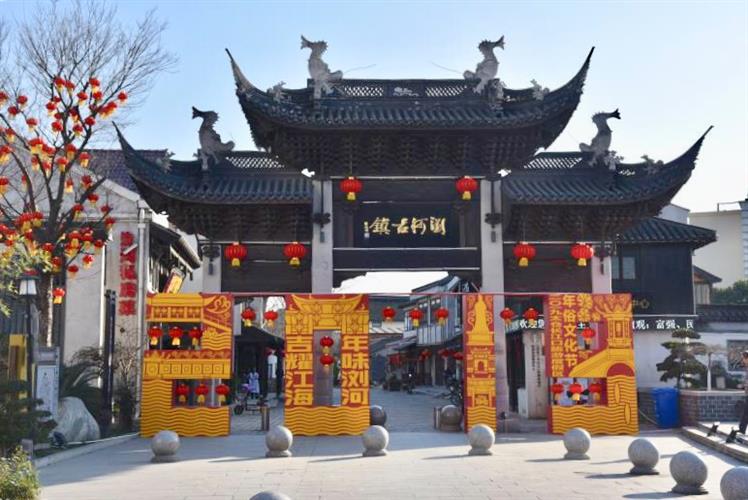 浏河古镇红灯笼