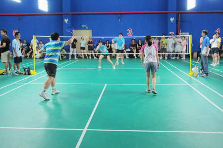 松江区总工会举办职工体育健身节-上海市总工